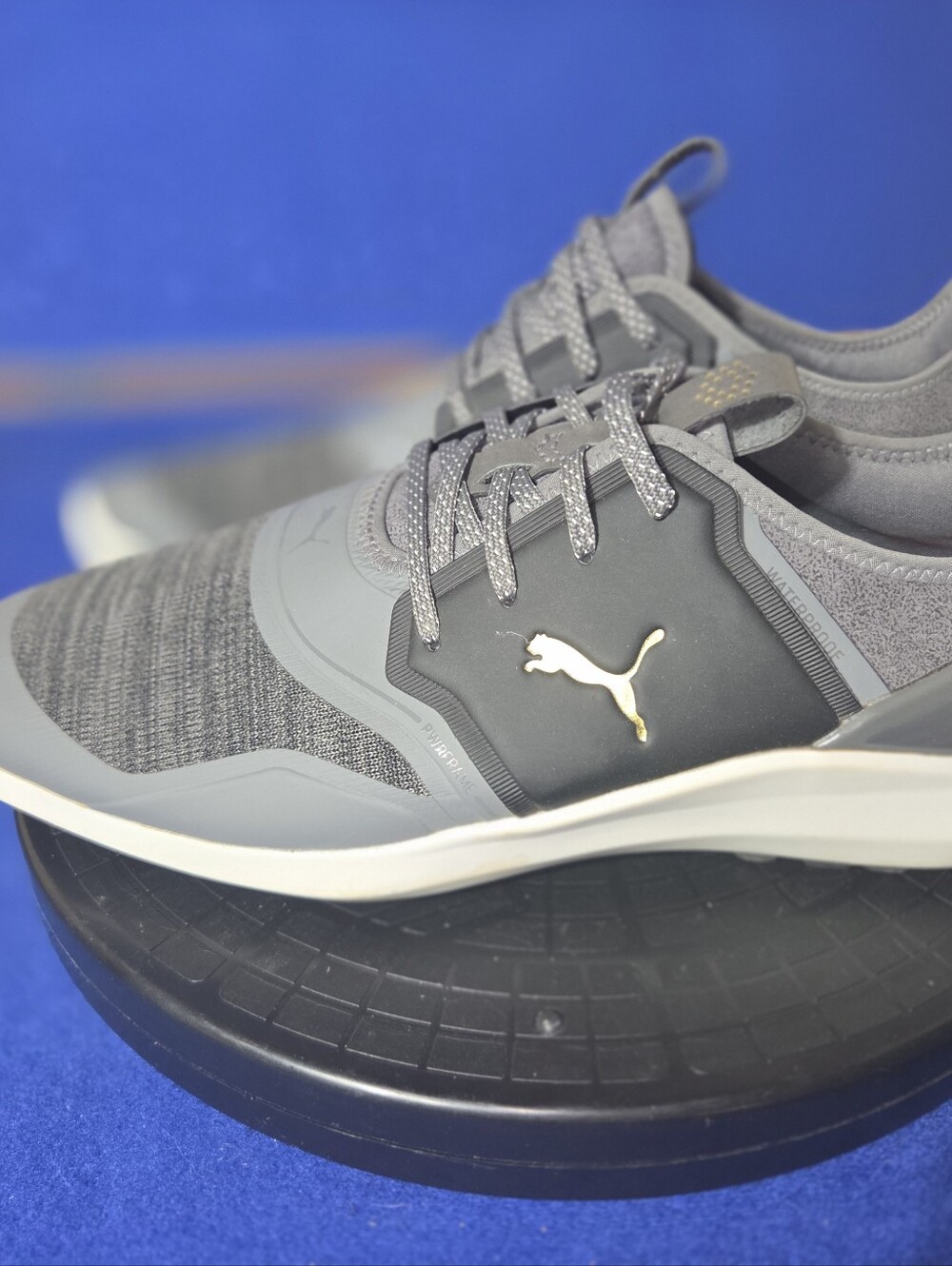 Puma Mens Golf Ignite NXT, Lace up in Quiet Shade Grey, Sz, 9.5-US, 42.5-EU